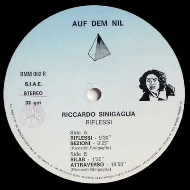Riccardo Sinigaglia -Riflessi – ADN records